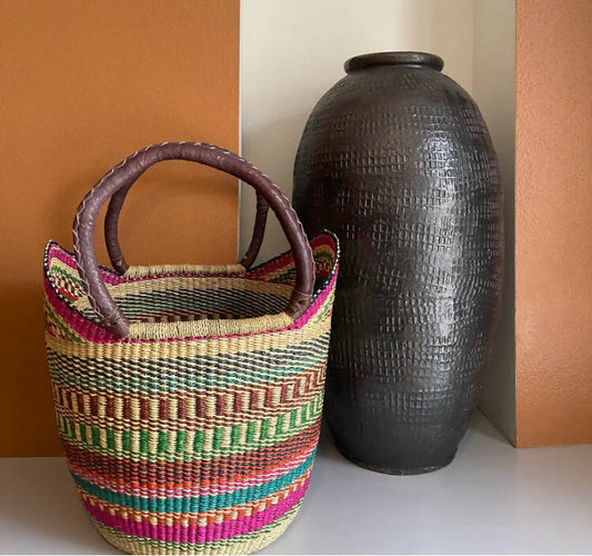Colorful U-Shopper Basket